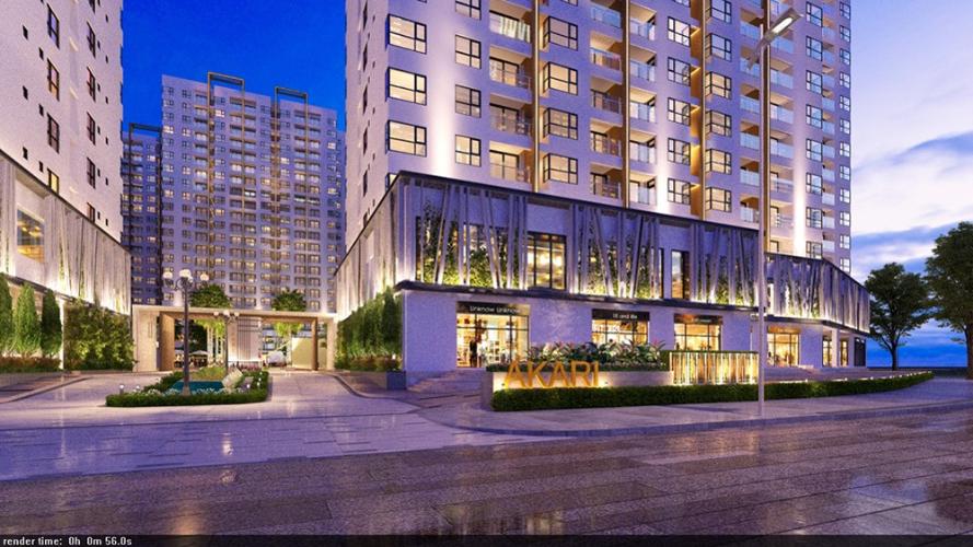 Mặt tiền dự án Akari City Căn hộ Akari City tầng trung đón gió, bàn giao nội thất cơ bản