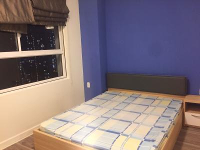 Phòng ngủ căn hộ Lexington Residence, Quận 2 Căn hộ Lexington Residence cửa chính hướng Đông, ban công hướng Tây.