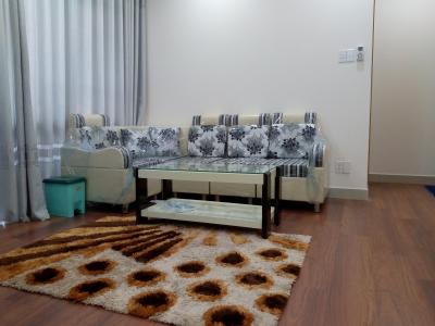 Phòng khách Him Lam Chợ Lớn Quận 6 Căn hộ Him Lam Chợ Lớn hướng Đông Nam, đầy đủ nội thất.