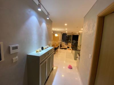 Phòng khách An Gia Skyline, Quận 7 Căn hộ An Gia Skyline tầng cao, ban công hướnvg Đông.