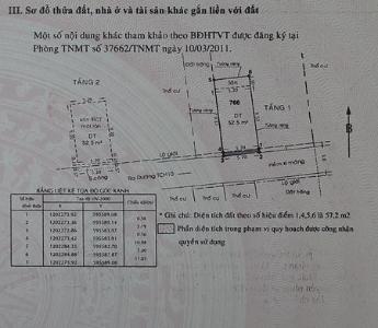 Bản vẽ nhà phố Tân Chánh Hiệp 10, Quận 12 Nhà phố hẻm xe hơi hướng Nam, cách đường chính hơn 100m.