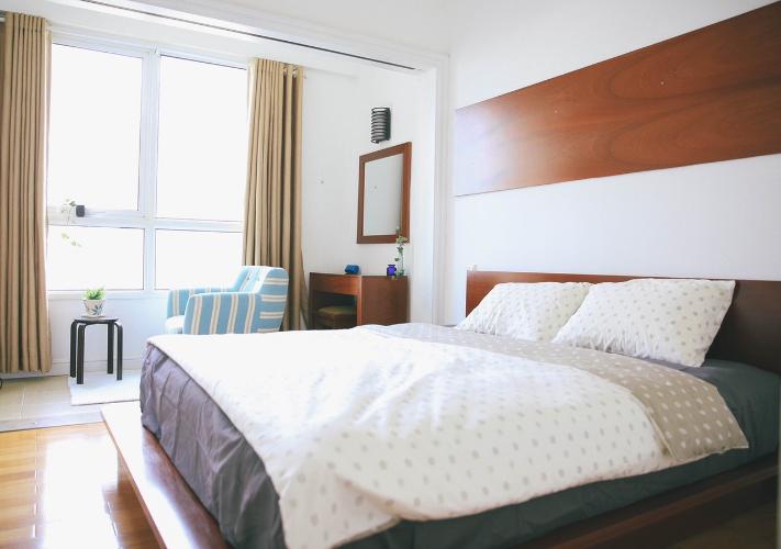 Phòng ngủ The Manor Quận Bình Thạnh Căn hộ The Manor tầng trung, view hướng Đông Nam.