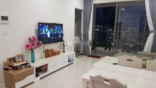 Căn hộ Masteri Millennium, Quận 4 Căn hộ Masteri Millennium tầng cao, view sông Bến Vân Đồn và cầu Ông Lãnh.