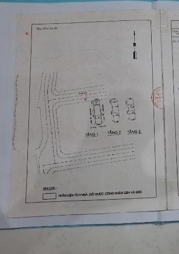 Bản vẽ nhà phố Quận 12 Nhà phố mặt tiền đường Thạnh Lộc 8 thông thoáng, cách cầu An Lộc 400m.
