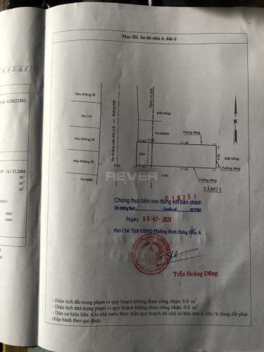 Bản vẽ nhà phố Quận Bình Tân Nhà phố mặt tiền đường Số 10 hướng Đông, khu dân cư đông đúc.