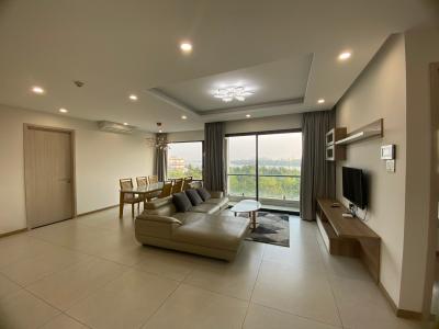 Phòng khách căn hộ New City Thủ Thiêm, Quận 2 Căn hộ tầng trung New City Thủ Thiêm nội thất đầy đủ, view sông.