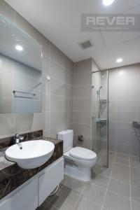 Toilet căn hộ THE GOLD VIEW Bán căn hộ The Gold View 2PN, tầng 24, nội thất cơ bản, view kênh Bến Nghé