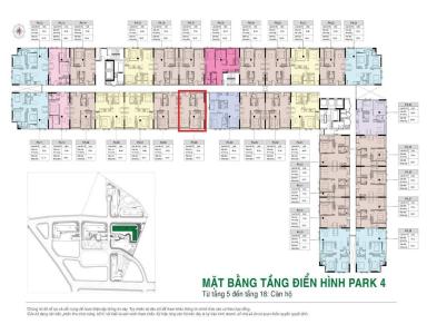 Layout Picity High Park, Quận 12 Căn hộ Picity High Park tầng trung, bàn giao nội thất cơ bản.