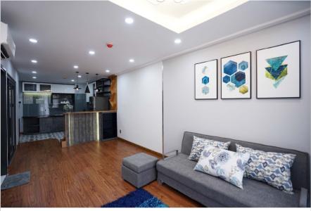 Nội thất Saigon South Residence   Căn hộ Saigon South Residence tầng cao, ban công hướng Bắc.