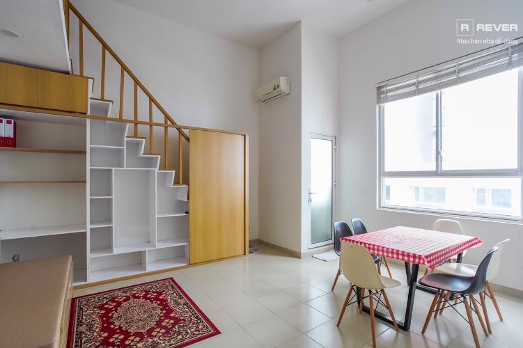 Phòng khách căn hộ LEXINGTON RESIDENCE Cho thuê căn hộ Lexington Residence 1PN, đầy đủ nội thất, có tầng lửng, giá tốt