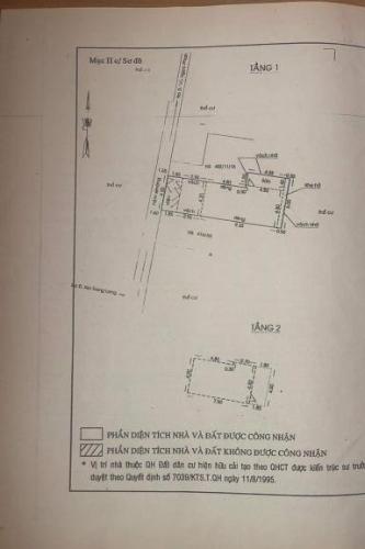 Bản vẽ nhà phố Nơ Trang Long, Bình Thạnh Nhà phố hướng Tây Nam nở hậu 6m, sổ hồng riêng.