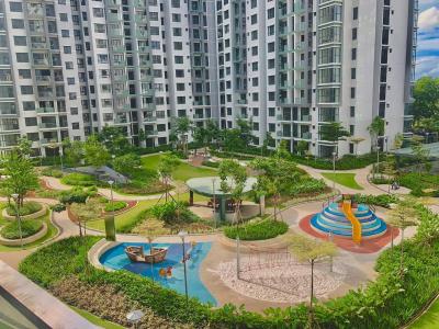 View ban công Celadon City, Tân Phú Căn hộ Celadon City nội thất đầy đủ, tầng thấp.