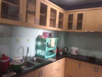 Phòng bếp căn hộ Him Lam Chợ Lớn Căn hộ Him Lam Chợ Lớn tầng thấp đầy đủ nội thất, hướng Tây.