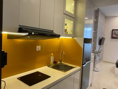 Căn hộ River Gate, Quận 4 Office-tel tầng cao chung cư River Gate ban công hướng Tây Bắc.