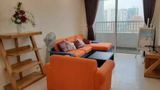 Phòng khách Lexington Residence Quận 2 Căn hộ Lexington Residence tầng trung, nội thất tiện nghi.