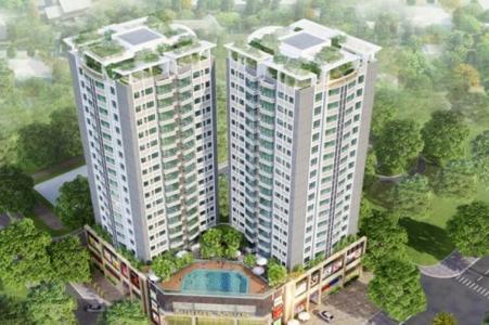 Summer Square, Quận 6 Căn hộ Summer Square view thành phố, nội thất cơ bản.