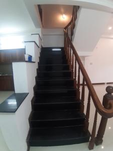 Bên trong nhà phố Lê Văn Thọ, Gò Vấp Nhà phố hẻm xe hơi mới xây, thiết kế hiện đại tinh tế.