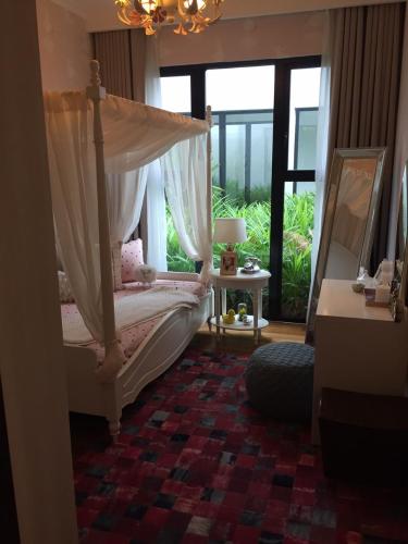 Phòng ngủ Feliz En Vista Quận 2 Căn hộ Feliz En Vista nội thất sang trọng, view nội khu.