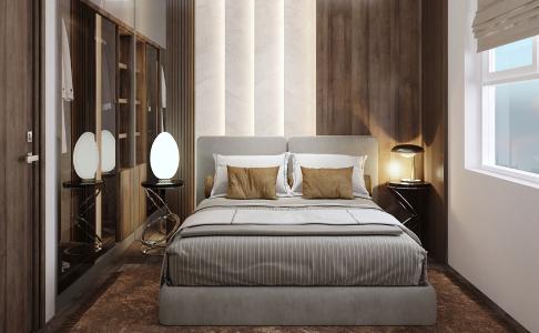 nhà mẫu Q7 Boulevard Căn hộ Q7 Boulevard nội thất cơ bản, tiện ích cao cấp.