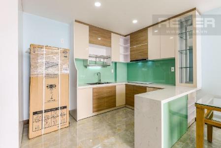 Phòng bếp Kingston Residence, Phú Nhuận Căn hộ Kingston Residence tầng cao, ban công hướng Đông Bắc.