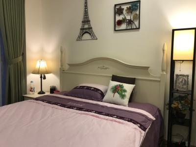 phòng ngủ căn hộ Vinhomes Central Park căn hộ Vinhomes Central Park đẩy đủ nội thất, tầng trung