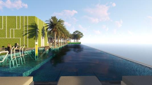 River Panorama, Quận 7 Căn hộ River Panorama ban công hướng Đông Nam, view tầng cao.