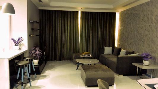 Không gian căn hộ Vinhomes Central Park, Quận Bình Thạnh Căn hộ cao cấp Vinhomes Central Park có 3 phòng ngủ, đầy đủ nội thất.