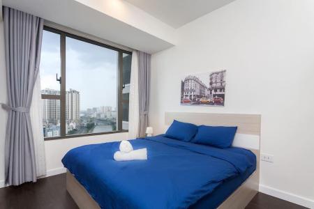 Phòng ngủ căn hộ The Tresor Cho Thuê Căn hộ The Tresor, diện tích 65m2, bao gồm 2 phòng ngủ, đầy đủ nội thất