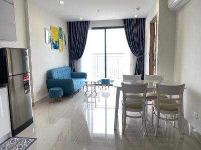 Phòng khách Vinhomes Grand Park Quận 9 Căn hộ Vinhomes Grand Park tầng cao, view thành phố cùng sông.