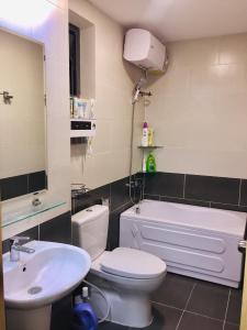 Phòng tắm căn hộ Fresca Riverside, Thủ Đức Căn hộ Fresca Riverside tầng 5 hướng Tây Bắc, đầy đủ nội thất.