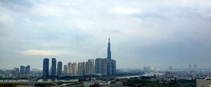 View căn hộ Sadora Apartment , Quận 2 Căn Penthouse Sadora Apartment tầng 23 ban công hướng Bắc