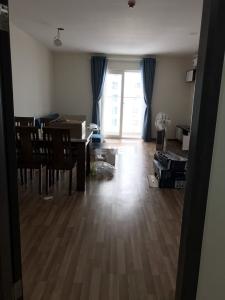 Phòng khách căn hộ Diamond Riverside, Quận 8 Căn hộ chung cư Diamond Riverside nội thất đầy đủ, view nội khu.