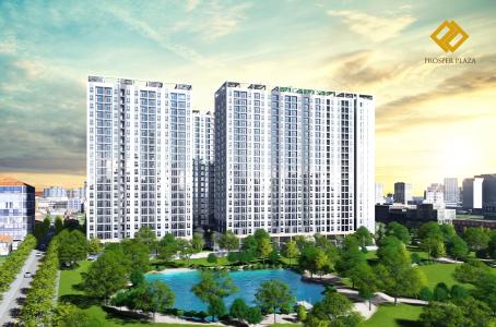 Prosper Plaza, Quận 12 Căn hộ Prosper Plaza đầy đủ nội thất, view nội khu.