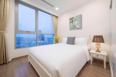 Phòng ngủ Vinhomes Central Park Căn hộ Vinhomes Central Park view đón gió, đầy đủ nội thất.