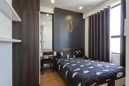 Phòng ngủ căn hộ M-ONE NAM SÀI GÒN Cho thuê căn hộ M-One Nam Sài Gòn 3PN, đầy đủ nội thất, full sàn gỗ, ban công hướng Nam