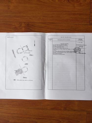 Bản vẻ nhà phố Quận 10 Nhà phố đường Đồng Nai diện tích sử dụng 85.9m2