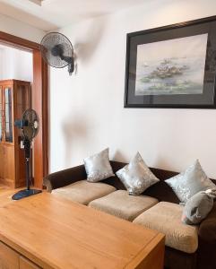 Phòng khách The Manor, Bình Thạnh Căn hộ The Manor tầng trung, đầy đủ nội thất