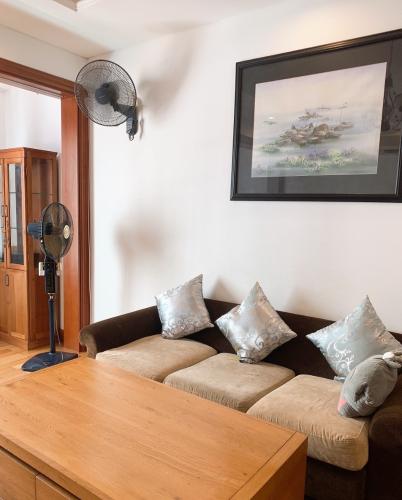 Phòng khách The Manor, Bình Thạnh Căn hộ The Manor tầng trung, đầy đủ nội thất