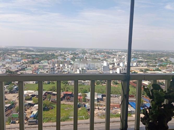 View căn hộ Tecco Town, Quận Bình Tân Căn hộ tầng 16 Tecco Town hướng Tây Bắc, đầy đủ nội thất.