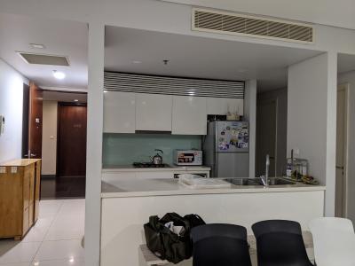 Phòng bếp City Garden Bình Thạnh Căn hộ City Garden ban công hướng Đông Bắc, view thành phố.