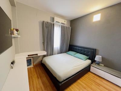 Phòng ngủ chung cư Phan Xích Long, Phú Nhuận Căn hộ chung cư Phan Xích Long hướng Tây Bắc, đầy đủ nội thất.