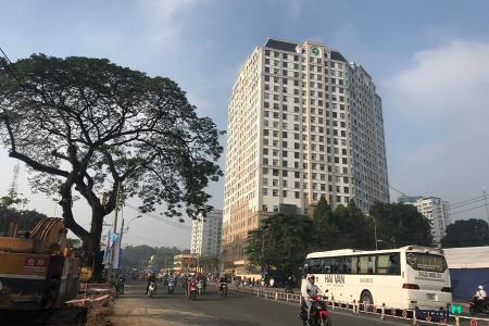 Garden Gate Căn hộ chung cư Garden Gate hướng Tây, view thành phố đẹp lung linh.