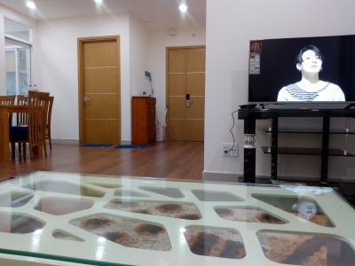 Phòng khách Him Lam Chợ Lớn Quận 6 Căn hộ Him Lam Chợ Lớn hướng Đông Nam, đầy đủ nội thất.