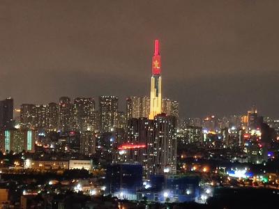 View La Astoria, Quận 2 Căn hộ La Astoria tầng cao, ban công hướng Tây.