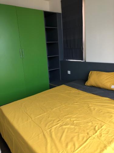 phòng ngủ căn hộ  2+1phòng ngủ the sun avenue Căn hộ The Sun Avenue tầng trung, kèm nội thất đầy đủ.