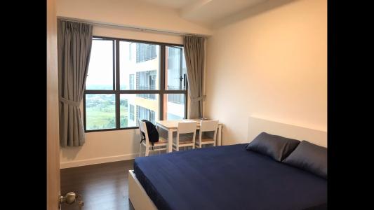 Phòng ngủ The Sun Avenue Căn hộ The Sun Avenue tầng trung, bàn giao nội thất tiện nghi.