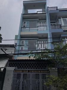 Nhà phố hẻm thông xe hơi tiện kinh doanh, hướng Tây Bắc.