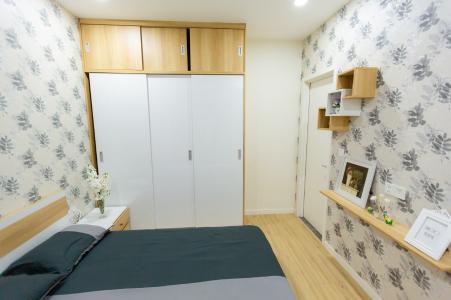 Phòng ngủ Masteri Millennium Quận 4 Căn hộ Masteri Millennium đầy đủ nội thất, hướng Đông Nam.