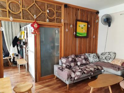 Phòng khách E-Home 5 The BridgeView, Quận 7 Căn hộ E-Home 5 The BridgeView nội thất cơ bản, view Tây Bắc.