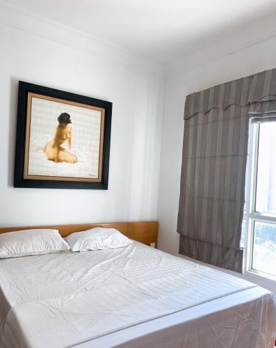 Phòng ngủ The Manor, Bình Thạnh Căn hộ The Manor tầng trung, đầy đủ nội thất